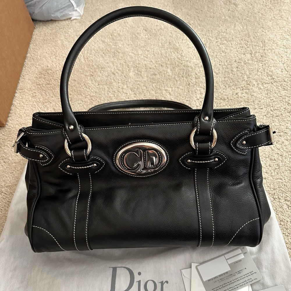 Christian Dior Black Hand Bag